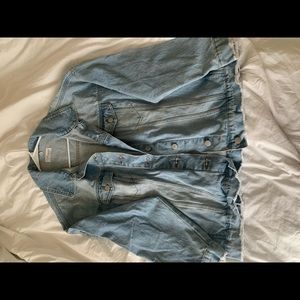Vintage Overaized Jean Jacket